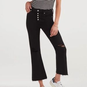 7 for all Mankind Cropped Ali Raw Hem